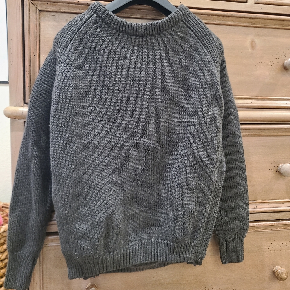 LULULEMON sweater chunky gray knit size no tag